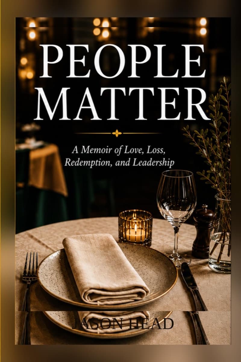 Cover of People Matter: A Memoir of Love, Loss, Redemption, and Leadership by Jason Head
